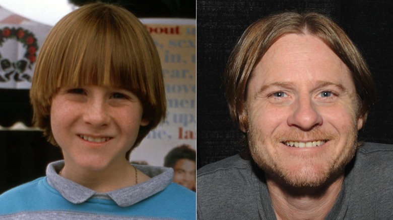 Danny Cooksey in 1988 and 2019