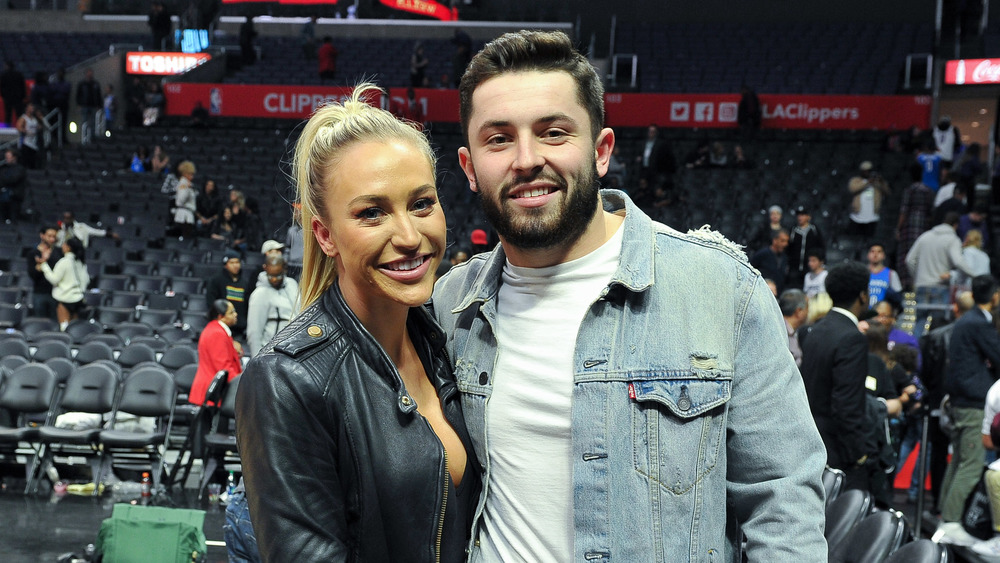  Emily Wilkinson and Baker Mayfield