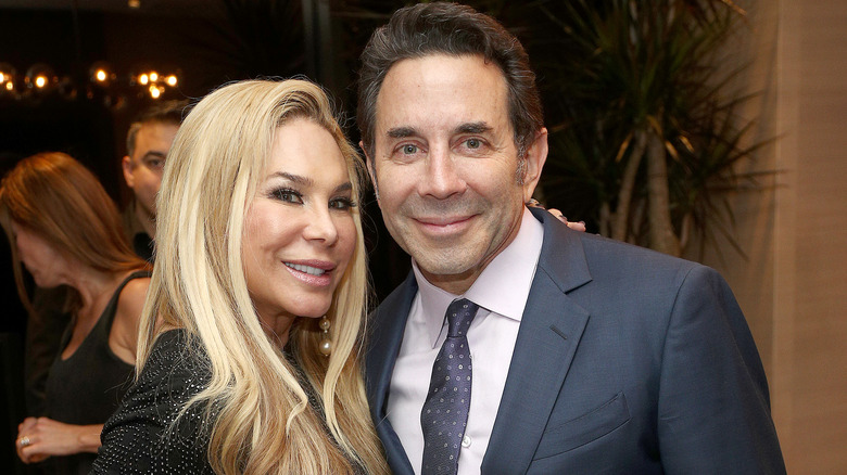 Adrienne Maloof and Paul Nassif posing together