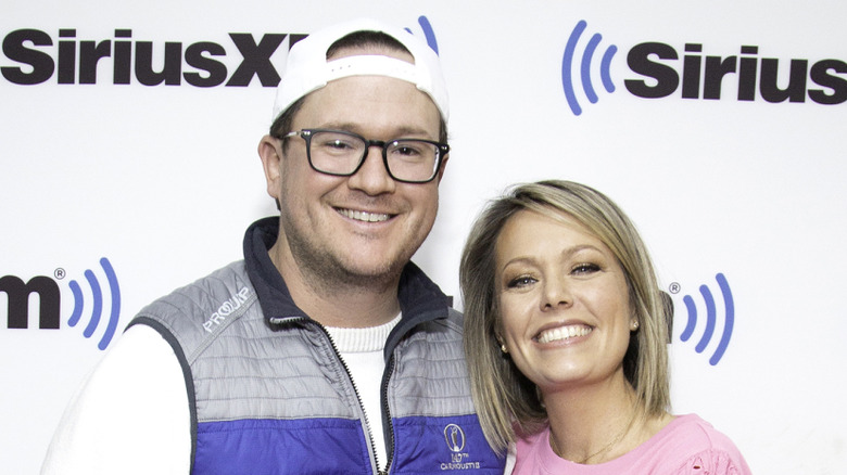 Brian Fichera and Dylan Dreyer smiling