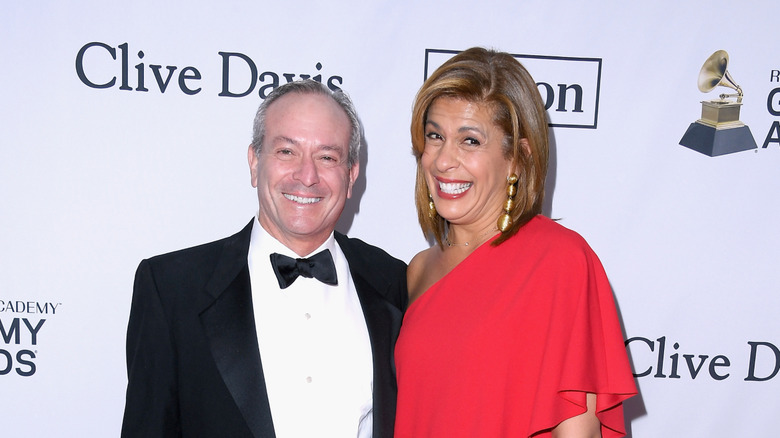 Hoda Kotb and Joel Schiffman at an event