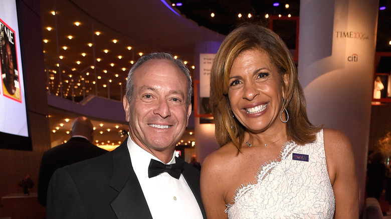 Hoda Kotb and Joel Schiffman at an event