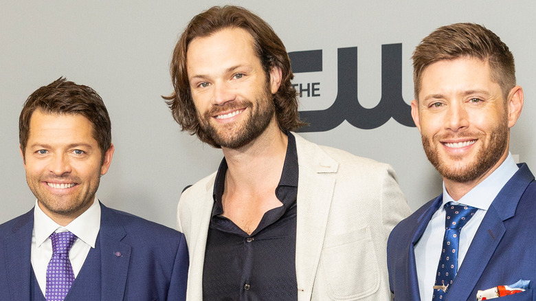 Jensen Ackles, Misha Collins, and Jared Padalecki