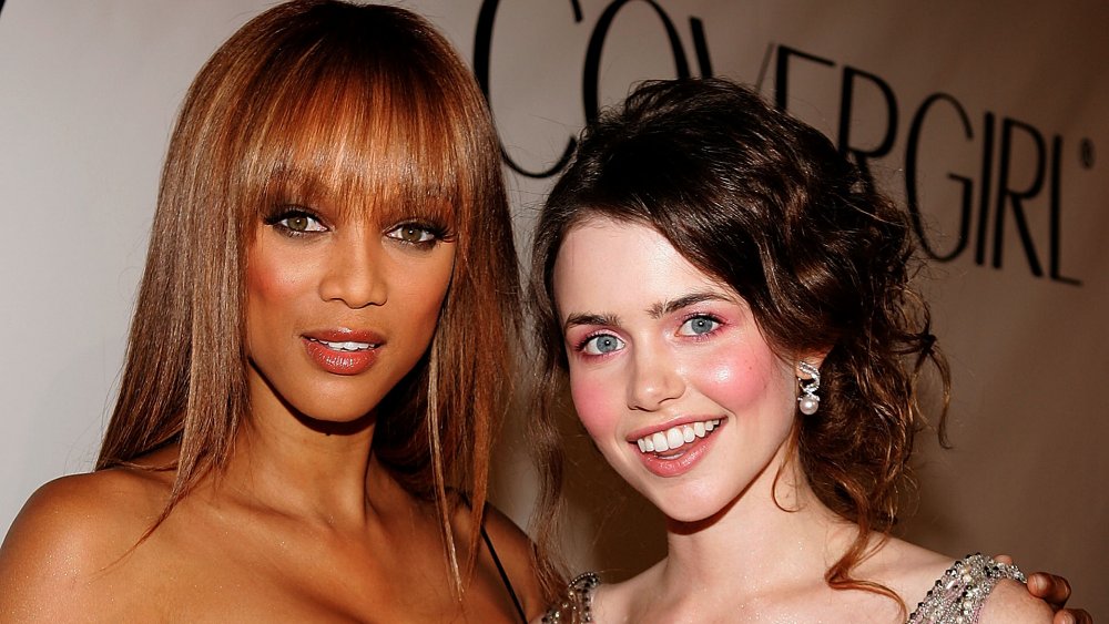 Tyra Banks and Nicole Linkletter