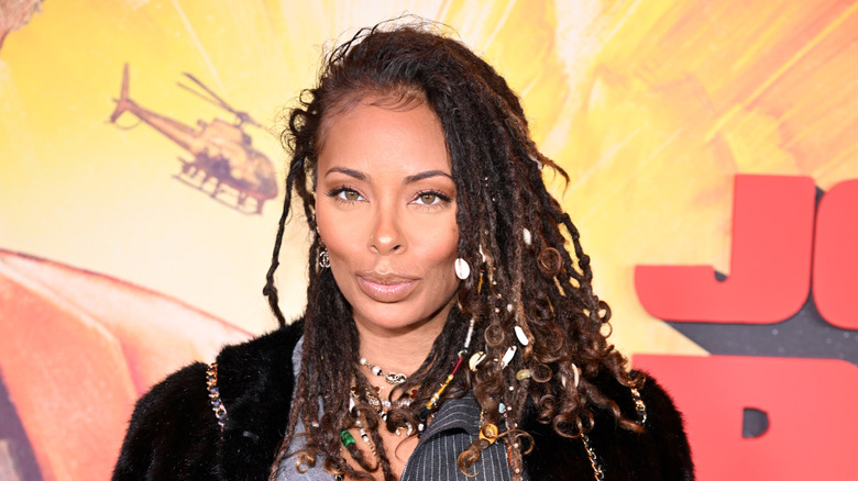 Eva Marcille smiling for photo in February 2026