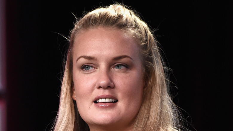 Joanie Sprague speaking in January 2018