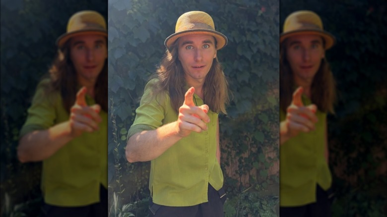 Sawyer Fredericks posing for an Instagram photo in 2026.