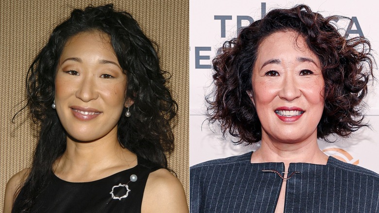 Sandra Oh at the 2005 Los Angeles Film Critics Awards & at the 2025 Tribeca Film Festival