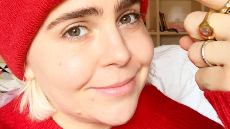 Mae Whitman smiling 