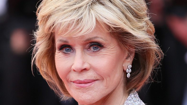 Jane Fonda smiling