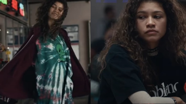 Zendaya as Rue in Euphoria