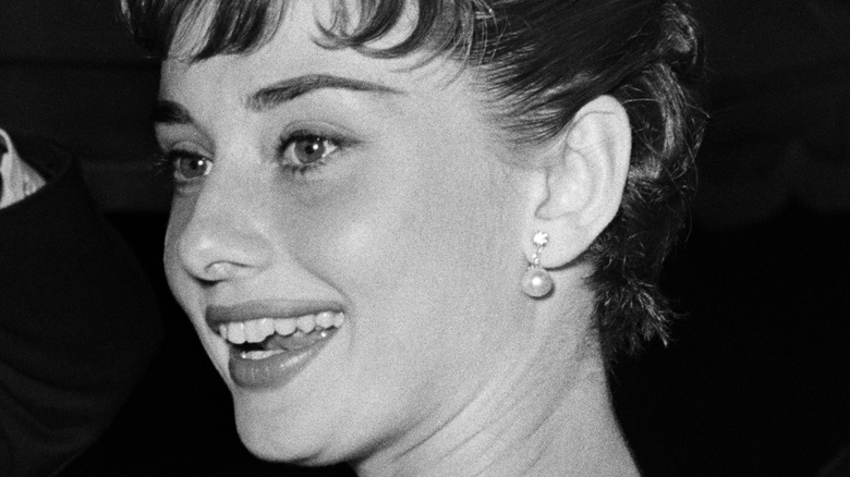 audrey hepburn smiling