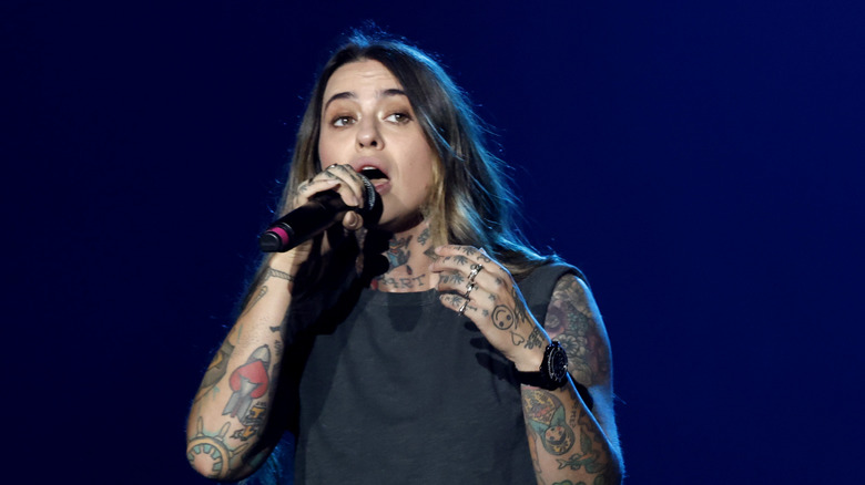 Morgan Wade performing at the Kia Forum in August 2025