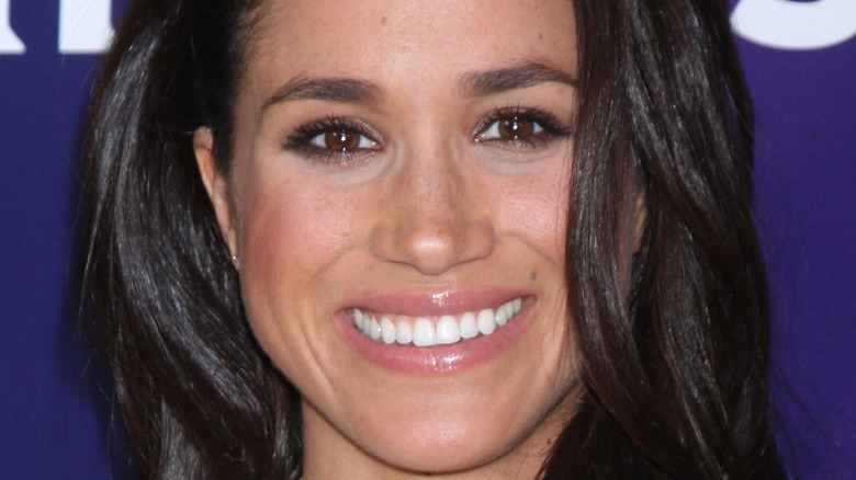 Meghan Markle smiling 