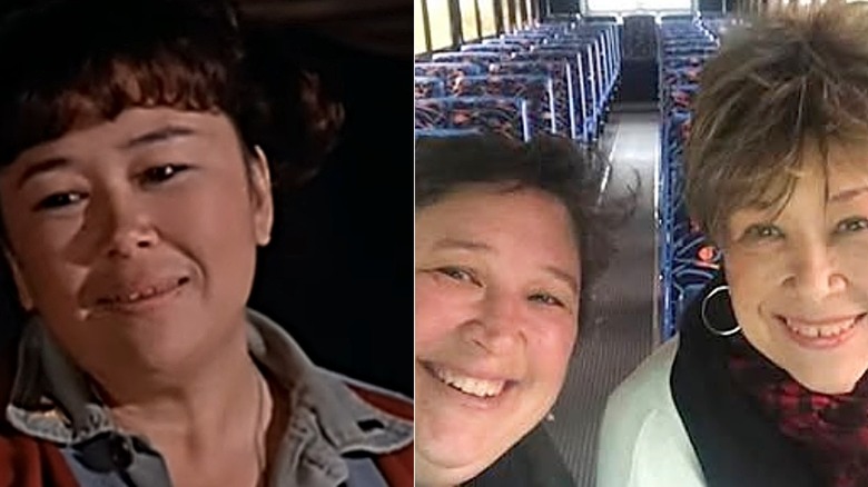 Split of Kellye Nakahara-Wallett on Mash and with daughter Nalani Wallett