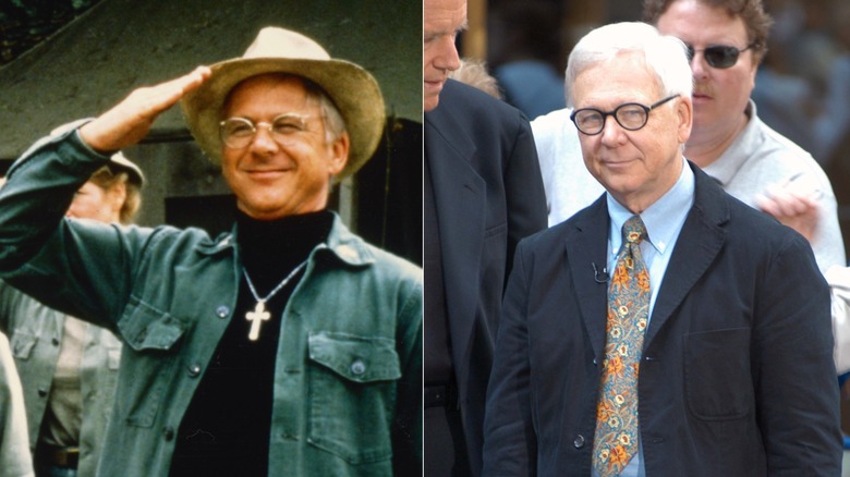 Split of William Christopher in MASH and on the set of the Today show