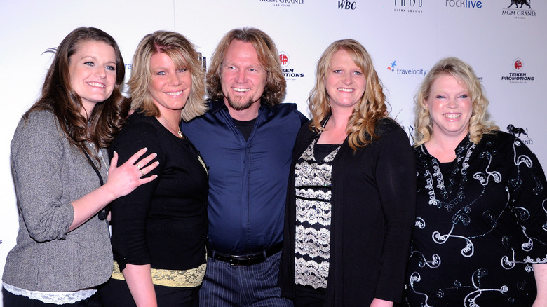 Robyn, Meri, Kody, Christine, and Janelle Brown