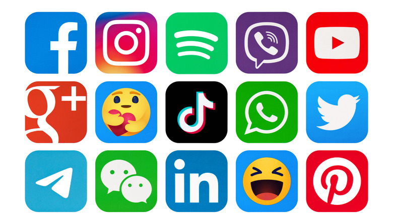 Social media icons