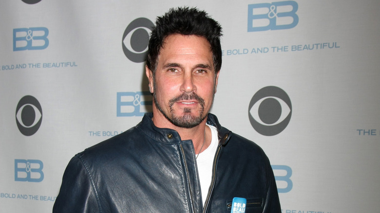 Don Diamont posing