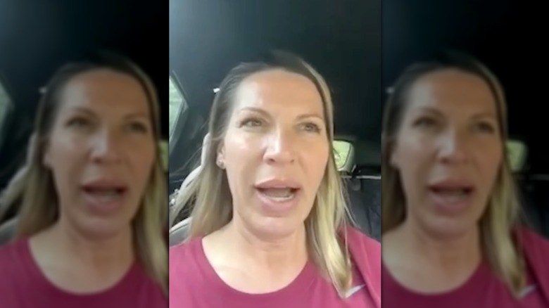 Close up of Amanda Brumfield talking