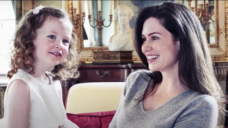 Charlotte Spencer and her mom
