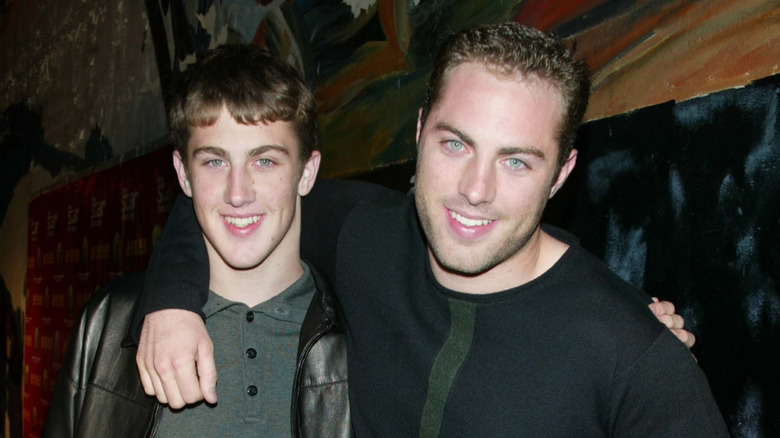 Jay McGraw and Jordan McGraw smiling at Seventeen Magazine's "New Star Showcase" in 2002