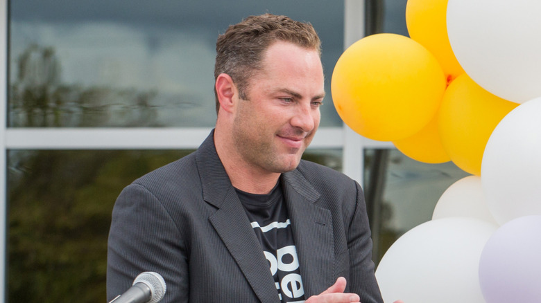 Jay McGraw attending a Hello Bello startup event in 2021