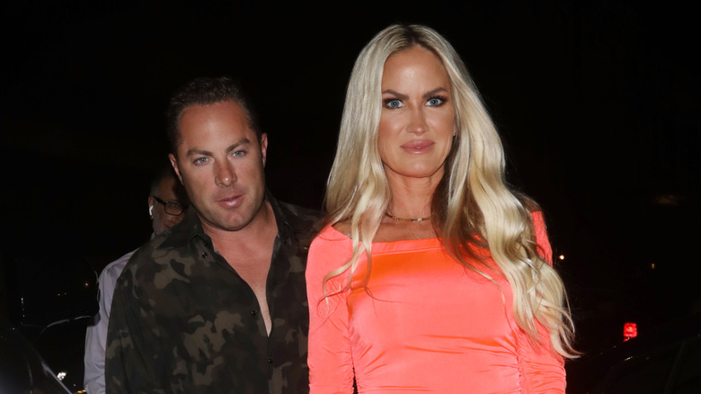 Jay McGraw and Erica McGraw walking together in 2023