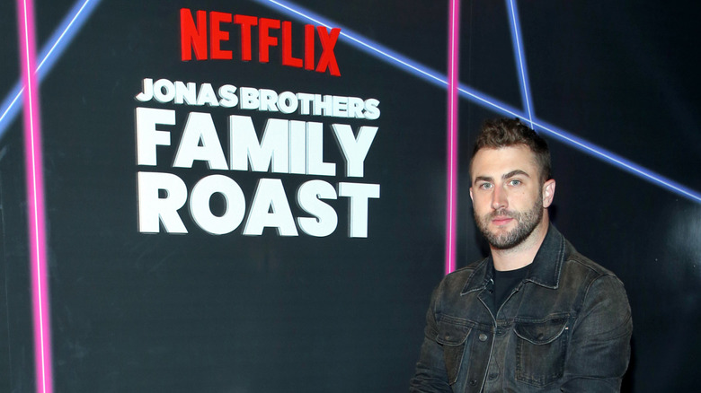 Jordan McGraw at the 2021 "Jonas Brothers Family Roast" Netflix special