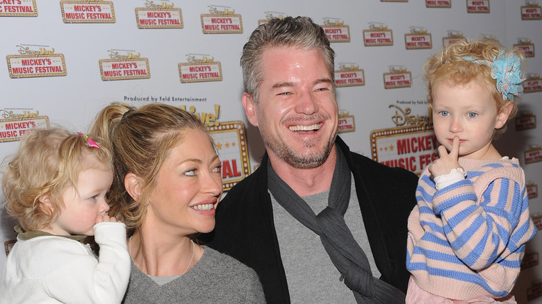 Rebecca Gayheart and Eric Dane with their two children