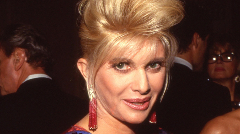 Ivana Trump smiling
