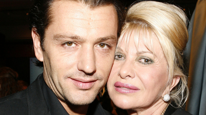 Rossano Rubicondi and Ivana Trump smiling