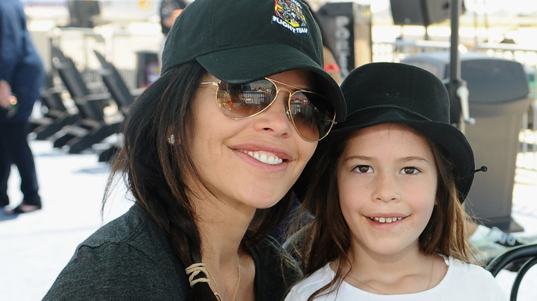 Lauren Sánchez with a young Ella Whitesell