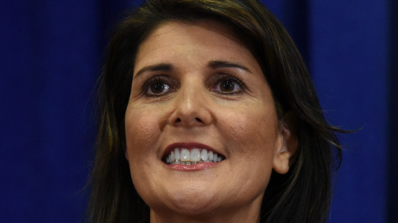 Nikki Haley smiling