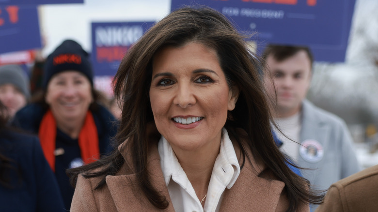 Nikki Haley smiling