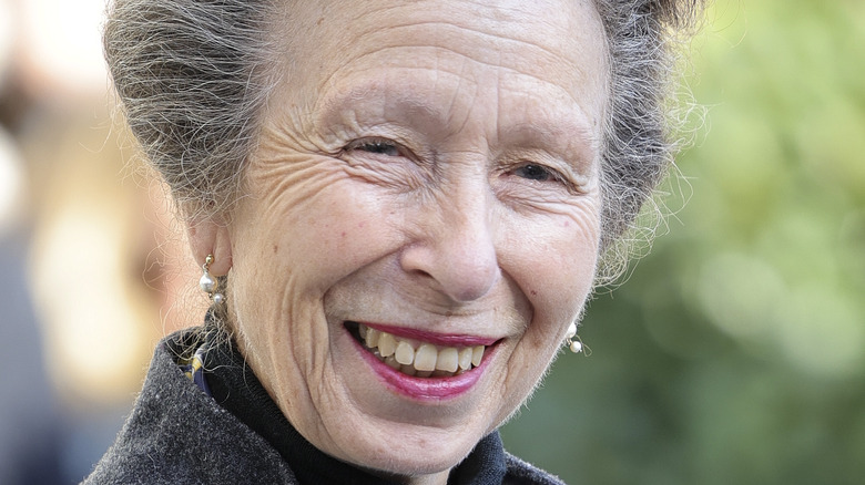 Princess Anne smiling