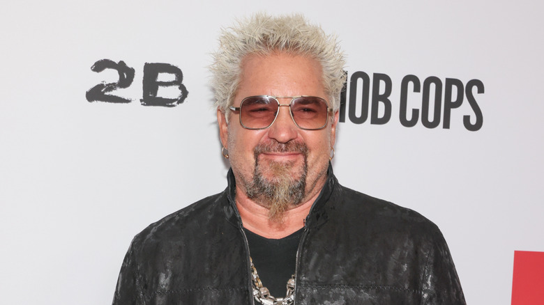 Guy Fieri at the "Mob Cops" screening