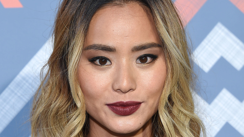 Jamie Chung on the red carpet