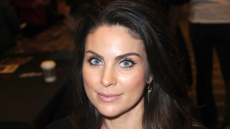 Nadia Bjorlin posing