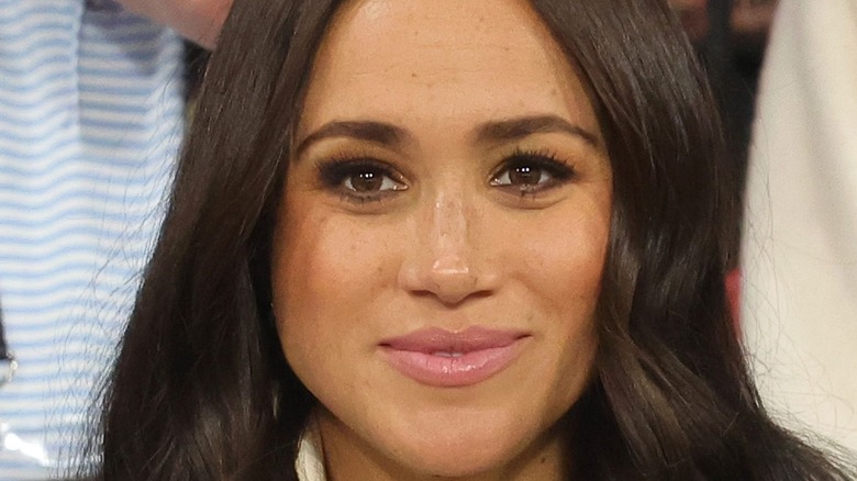 Meghan Markle smiling