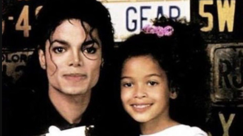 Michael Jackson and niece Brandi