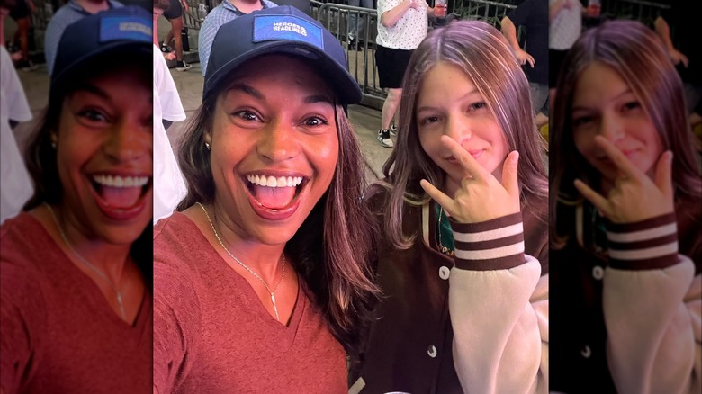 Jade and Mika Kleinschmidt smiling