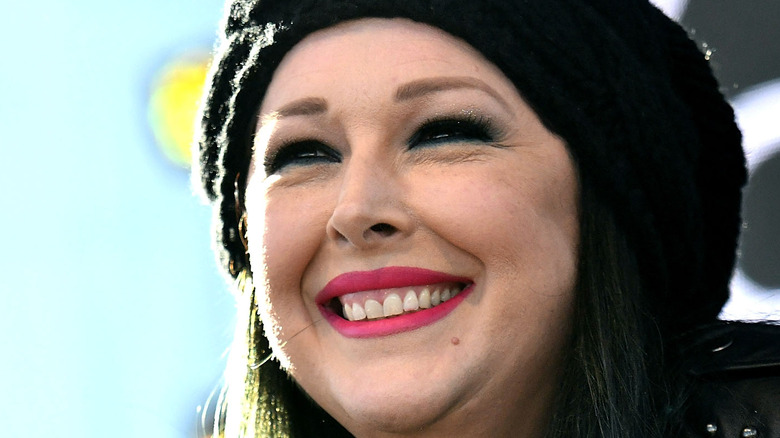 Singer Carnie Wilson smiling