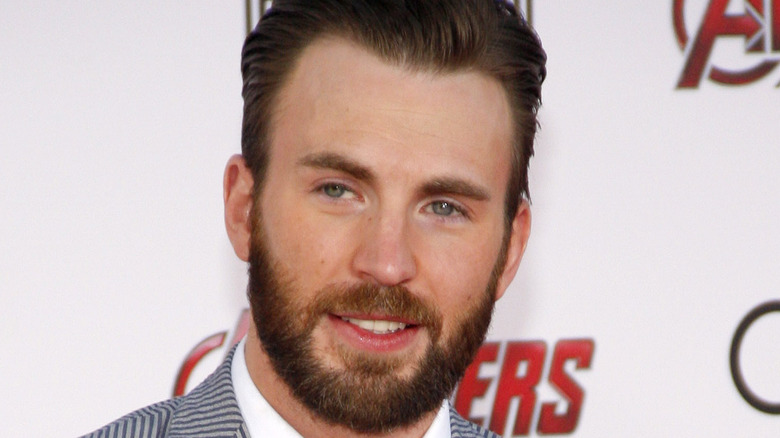 Chris Evans at Avengers Age of Ultron Premiere 