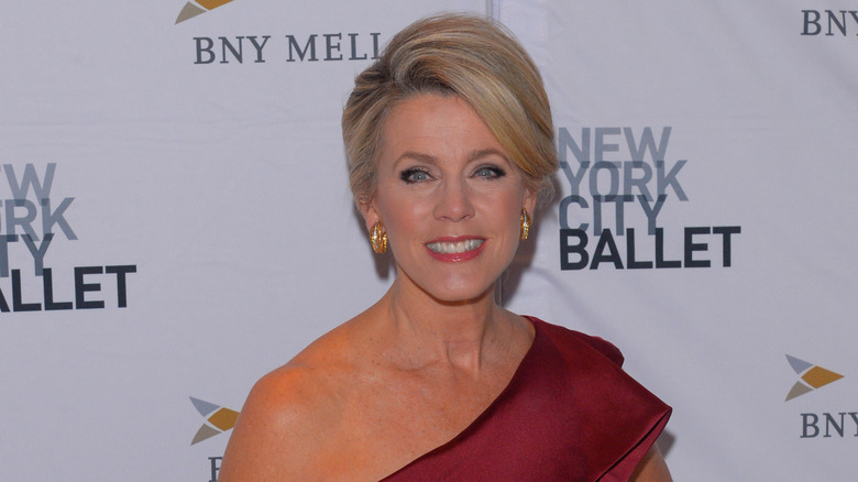 Deborah Norville smiling on a red carpet in 2019