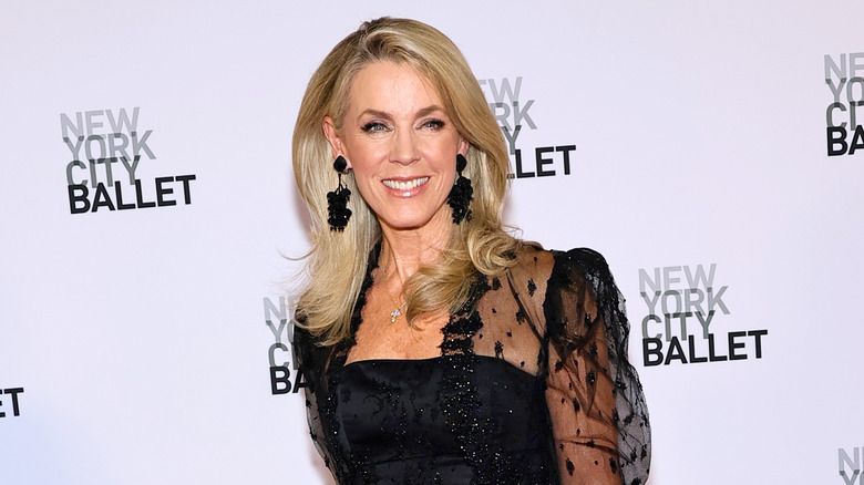 Deborah Norville smiling on a 2025 red carpet