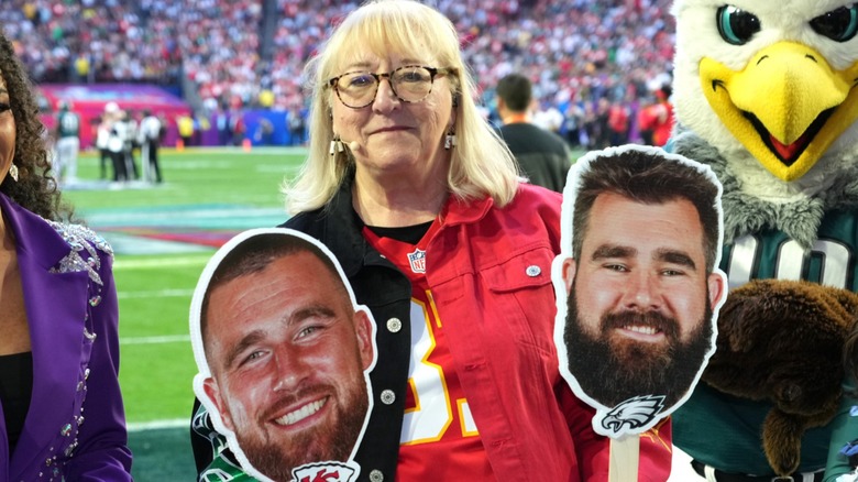 Travis and Jason Kelce's Mother Donna Confirms Who She's Rooting