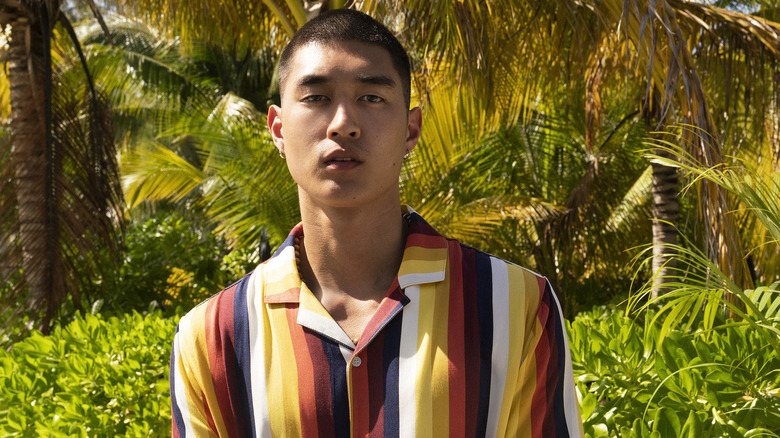 Peter Park face and shoulders