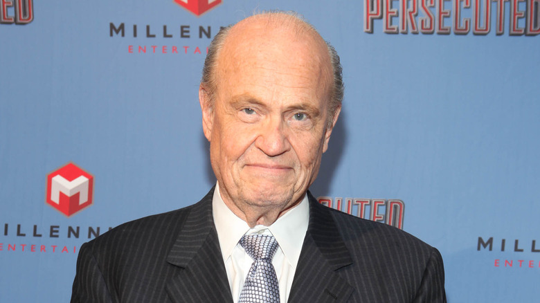 Fred Thompson smirking