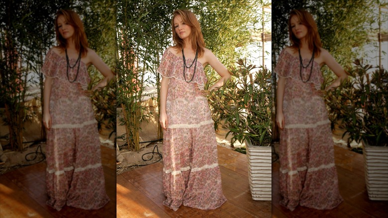 Kimberly Van Der Beek at the Cannes International Film Festival in 2008